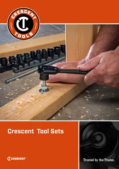 Crescent Tool Sets Brochüre - Katalog Titelseite